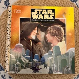 10/$25 • Golden Book Star Wars Journey To Mos Eisley Paperback